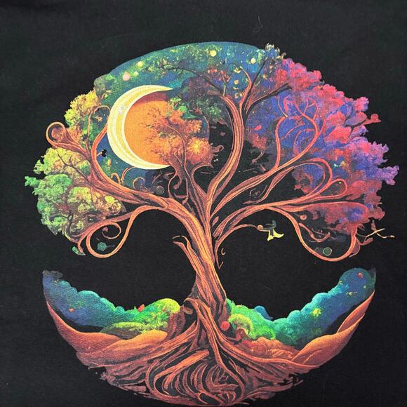 Tree of Life Hoodie Black 2XL Port & Company Fan Favorite
Plus Size - Picture 4 of 5